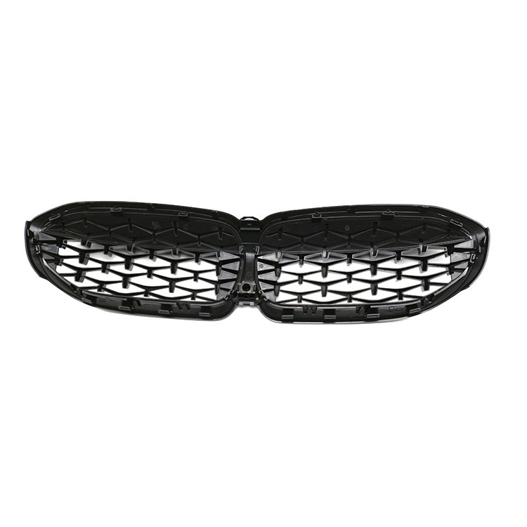 Best Selling Car Accessories Diamond Black Frame with Black Point W/O Hole Car Grill for BMW 3 Series G20/G28 2020,www.hongyangcorp.com,Best Selling Car Accessories Diamond Black Frame with Black Point W/O Hole Car Grill for BMW 3 Series G20/G28 2020