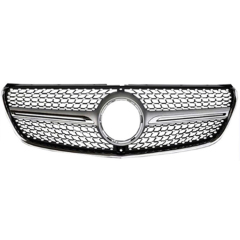 Auto Parts Bumper Front Grille Diamond Style Mesh Replacement Car Gille for Mercedes-Benz  Class V  V260  2016-2020,www.hongyangcorp.com,Auto Parts Bumper Front Grille Diamond Style Mesh Replacement Car Gille for Mercedes-Benz  Class V  V260  2016-2020