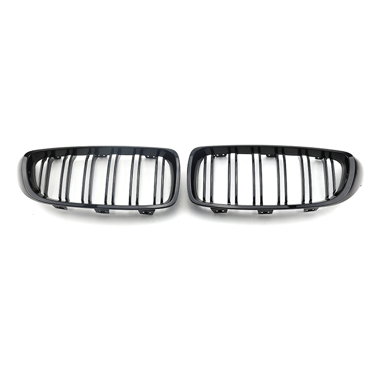 Wholesale Car Parts Gloss Black Dual Slat Front Bumper Mesh Radiator Grille Car Front Grille Fit for BMW F32 2013-2022,www.hongyangcorp.com,Wholesale Car Parts Gloss Black Dual Slat Front Bumper Mesh Radiator Grille Car Front Grille Fit for BMW F32 2013-2022