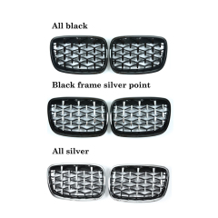 Car Body Parts Facelift Kit Car Front Bumper Grille Diamond Chrome/black Frame Chrome/black Point for BMW X5 X6 E70 E71,www.hongyangcorp.com,Car Body Parts Facelift Kit Car Front Bumper Grille Diamond Chrome/black Frame Chrome/black Point for BMW X5 X6 E70 E71