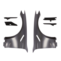 Auto Spare Parts Car Front Bumper Assy Spoiler Bodykit for BMW 5Series G30 G38 Modified to M5 2018-2023