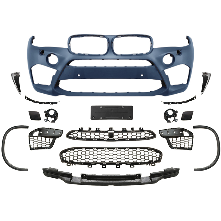 Car Auto Spare Parts Front Bumper Assy Grille Front Lip Spoiler Bodykit for BMW X5 Series F15 Modified to X5M 2013-2018,www.hongyangcorp.com,Car Auto Spare Parts Front Bumper Assy Grille Front Lip Spoiler Bodykit for BMW X5 Series F15 Modified to X5M 2013-2018