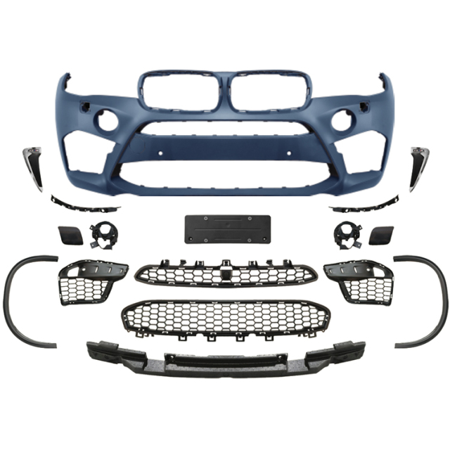 Car Auto Spare Parts Front Bumper Assy Grille Front Lip Spoiler Bodykit for BMW X5 Series F15 Modified to X5M 2013-2018,www.hongyangcorp.com,Car Auto Spare Parts Front Bumper Assy Grille Front Lip Spoiler Bodykit for BMW X5 Series F15 Modified to X5M 2013-2018