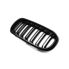 Vehicle Front Grille for BMW X5/X6 Series F15 2015-2018 Double Slat Carbon Look/Gloss Black,www.hongyangcorp.com,Vehicle Front Grille for BMW X5/X6 Series F15 2015-2018 Double Slat Carbon Look/Gloss Black