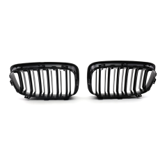 Wholesale Car Grill Black Dual Slat Design Front Bumper Mesh Radiator Grille for BMW F20 2012-2014,www.hongyangcorp.com,Wholesale Car Grill Black Dual Slat Design Front Bumper Mesh Radiator Grille for BMW F20 2012-2014