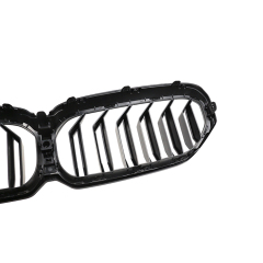 China Matte Black Dual Slat Decorative Front Bumper Mesh Radiator Grille Car Front Grille Fit for BMW Series 5 G30 2020,www.hongyangcorp.com,China Matte Black Dual Slat Decorative Front Bumper Mesh Radiator Grille Car Front Grille Fit for BMW Series 5 G30 2020
