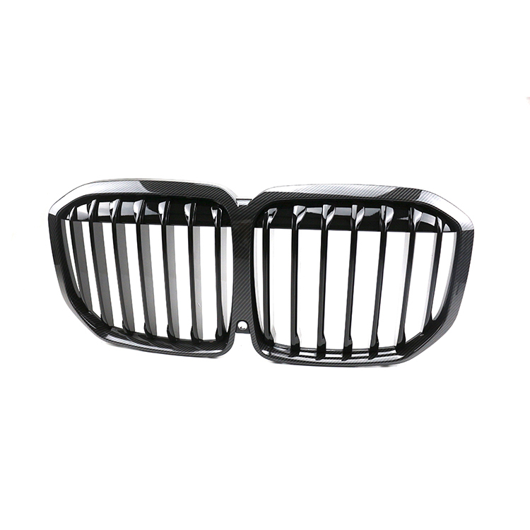 Car Exterior Accessories  Car Single Salt Carbon Look Front Bumper Grille for BMW X7 Series G07 2018-IN Body Kit,www.hongyangcorp.com,Car Exterior Accessories  Car Single Salt Carbon Look Front Bumper Grille for BMW X7 Series G07 2018-IN Body Kit