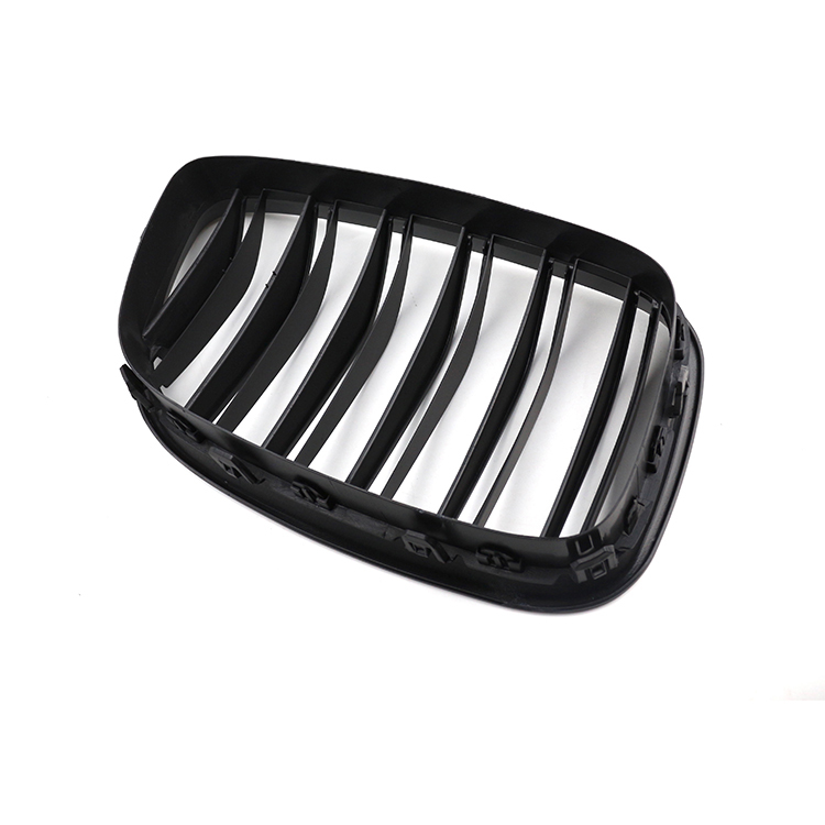 Auto Parts Repair Matte Black Dual Slat Front Bumper Mesh Grille Car Front Grille Fit for BMW 5 Series F07 GT 2009-2016,www.hongyangcorp.com,Auto Parts Repair Matte Black Dual Slat Front Bumper Mesh Grille Car Front Grille Fit for BMW 5 Series F07 GT 2009-2016