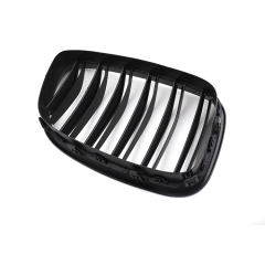 Auto Parts Repair Matte Black Dual Slat Front Bumper Mesh Grille Car Front Grille Fit for BMW 5 Series F07 GT 2009-2016,www.hongyangcorp.com,Auto Parts Repair Matte Black Dual Slat Front Bumper Mesh Grille Car Front Grille Fit for BMW 5 Series F07 GT 2009-2016