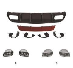 Car Body Kit Rear Bumper Rear Diffuser for Mercedes Benz Class a W176 Upgrade to AMG45 2013-2018 Rear Diffuser,www.hongyangcorp.com,Car Body Kit Rear Bumper Rear Diffuser for Mercedes Benz Class a W176 Upgrade to AMG45 2013-2018 Rear Diffuser