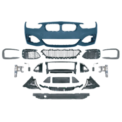 Vehicle Spare Parts Car Bodykit Front Bumper Assy for BMW 1 Series F20 Modified to M-Tech 2015-2018 All Mesh Style,www.hongyangcorp.com,Vehicle Spare Parts Car Bodykit Front Bumper Assy for BMW 1 Series F20 Modified to M-Tech 2015-2018 All Mesh Style
