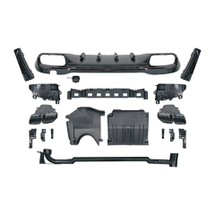 Car Body Kits Rear Bumper Rear Diffuser for Mercedes Benz Class C W206 Upgrade to C63 2022 2023 2024,www.hongyangcorp.com,Car Body Kits Rear Bumper Rear Diffuser for Mercedes Benz Class C W206 Upgrade to C63 2022 2023 2024
