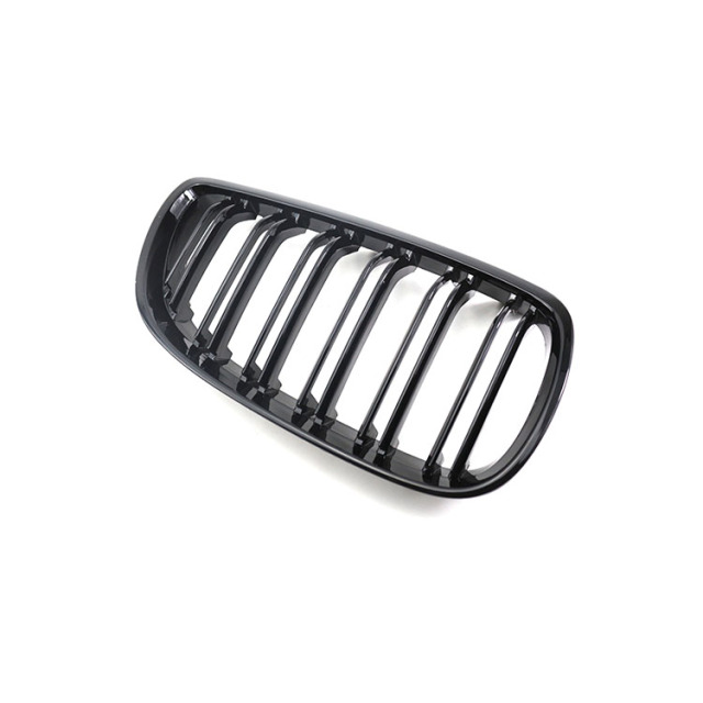 China Car Exterior  Accessories Car Accessories Double Slat Gloss Black Car Bumper Grille for BMW E92 2006-2009