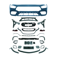 Car Body Kits Rear Diffuser With Exhaust Pipe Front Bumper for Mercedes Benz Class AMG W290 Upgrade to AMG GT63 2020-2023,www.hongyangcorp.com,Car Body Kits Rear Diffuser With Exhaust Pipe Front Bumper for Mercedes Benz Class AMG W290 Upgrade to AMG GT63 2020-2023