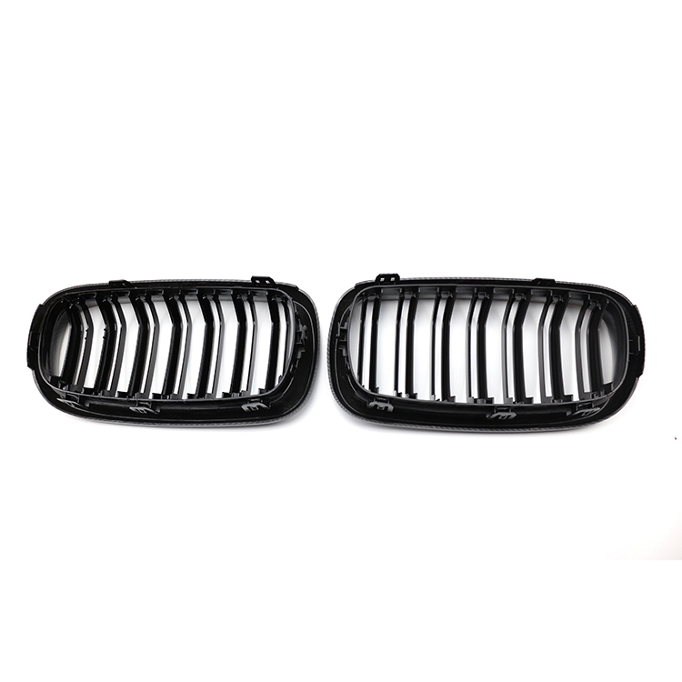 Auto Modified Carbon Look Dual Slat Repair Front Bumper Mesh Grille Car Front Grille Fit for BMW Series X5 F15 2013-2018,www.hongyangcorp.com,Auto Modified Carbon Look Dual Slat Repair Front Bumper Mesh Grille Car Front Grille Fit for BMW Series X5 F15 2013-2018