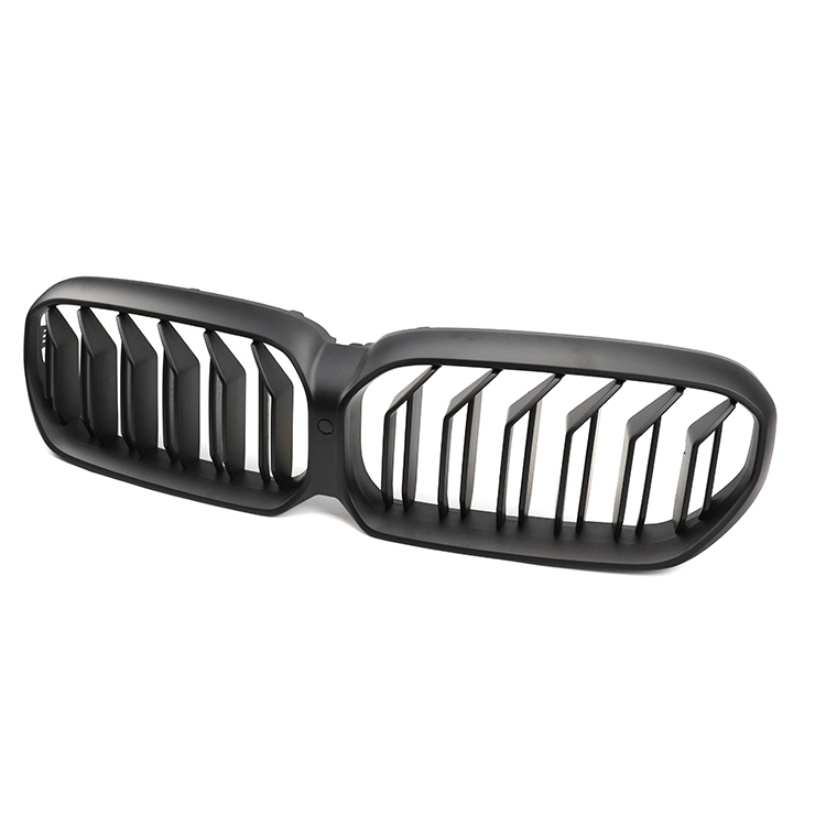 China Matte Black Dual Slat Decorative Front Bumper Mesh Radiator Grille Car Front Grille Fit for BMW Series 5 G30 2020,www.hongyangcorp.com,China Matte Black Dual Slat Decorative Front Bumper Mesh Radiator Grille Car Front Grille Fit for BMW Series 5 G30 2020
