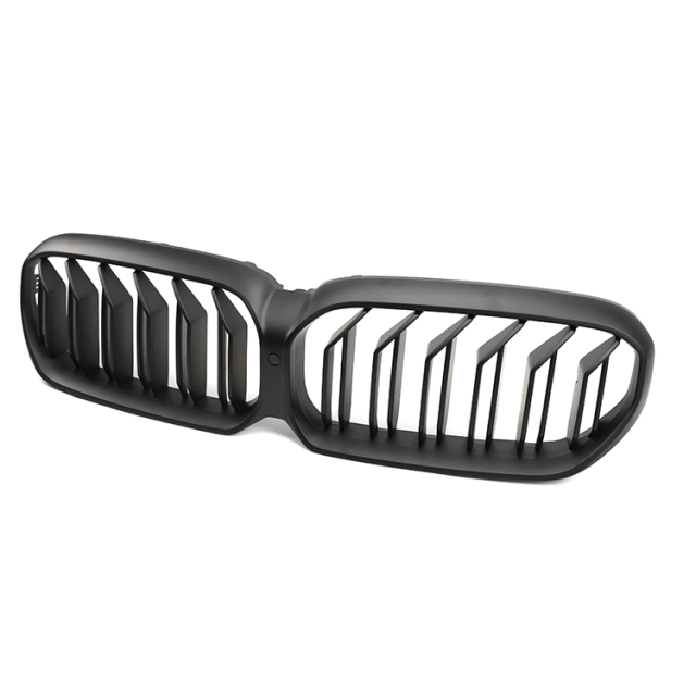 China Matte Black Dual Slat Decorative Front Bumper Mesh Radiator Grille Car Front Grille Fit for BMW Series 5 G30 2020,www.hongyangcorp.com,China Matte Black Dual Slat Decorative Front Bumper Mesh Radiator Grille Car Front Grille Fit for BMW Series 5 G30 2020