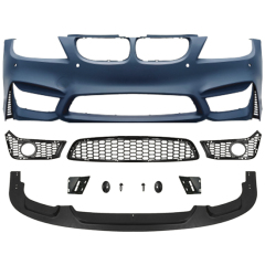 Car Body Kit Front Bumper Assy for BMW 3Series E90 Modified to M3 2009-2012 With Fog Lamp Hole Style