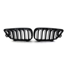 Gloss Black Single Slat Repair Front Bumper Mesh Radiator Guard Grille Car Front Grille Fit for BMW Series 2 F22 F23 2014,www.hongyangcorp.com,Gloss Black Single Slat Repair Front Bumper Mesh Radiator Guard Grille Car Front Grille Fit for BMW Series 2 F22 F23 2014