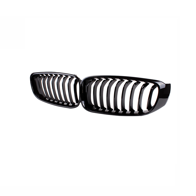 Hot Selling Car Accessories Bumper Grill Single Slat Style Gloss/Matte Black Car Grill for BMW F30 2012-IN 8 Slats,www.hongyangcorp.com,Hot Selling Car Accessories Bumper Grill Single Slat Style Gloss/Matte Black Car Grill for BMW F30 2012-IN 8 Slats