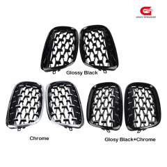 Car Body Kits Diamond Black Front Bumper Mesh Radiator Grille Car Front Grille Fit for BMW Series X5 E70 2008-2014,www.hongyangcorp.com,Car Body Kits Diamond Black Front Bumper Mesh Radiator Grille Car Front Grille Fit for BMW Series X5 E70 2008-2014