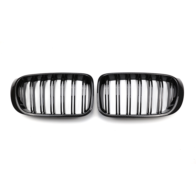Car Body Kits Carbon Look Dual Slat Front Bumper Mesh Guard Grille Car Front Grille Fit for BMW Series X3 G01 2017,www.hongyangcorp.com,Car Body Kits Carbon Look Dual Slat Front Bumper Mesh Guard Grille Car Front Grille Fit for BMW Series X3 G01 2017