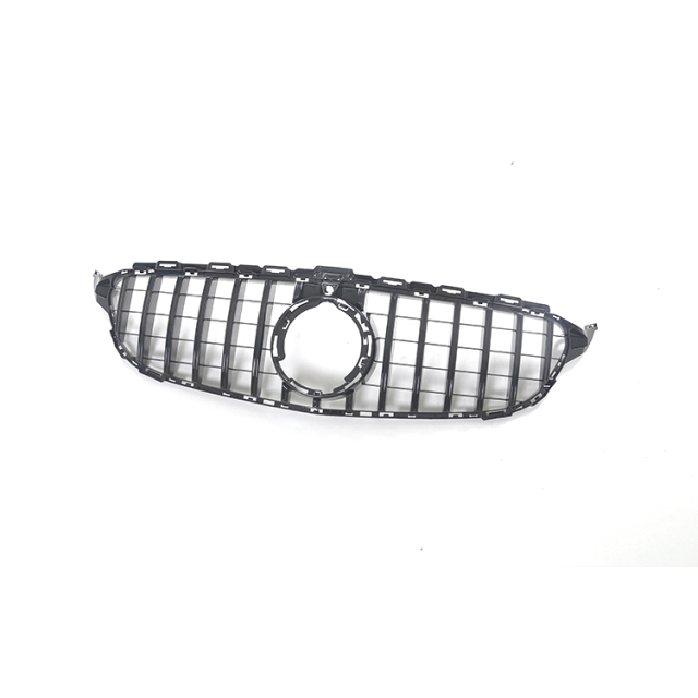 OEM GTR Grille Camera Hole Silver Car Front Bumper Grille for Benz C Class W205 2019  Front Grille,www.hongyangcorp.com,OEM GTR Grille Camera Hole Silver Car Front Bumper Grille for Benz C Class W205 2019  Front Grille
