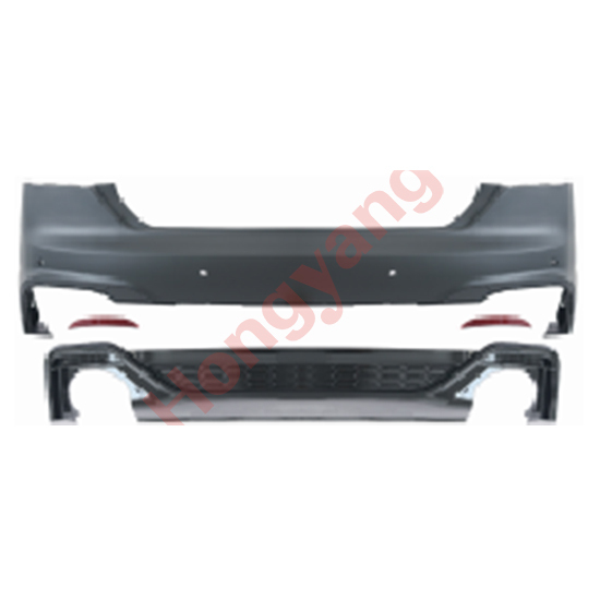 Car Auto Spare Parts Bodykit Rear Bumper Assy for Audi A5 2021+ Upgrade to RS5 2021 2022 2023 2024,www.hongyangcorp.com,Car Auto Spare Parts Bodykit Rear Bumper Assy for Audi A5 2021+ Upgrade to RS5 2021 2022 2023 2024