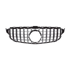 Car Body Kits Front Bumper Grille Silver for Mercedes Benz Class C W205  Upgrade to  GT-R 2015-2018 Vehicle Spare Parts Grille,www.hongyangcorp.com,Car Body Kits Front Bumper Grille Silver for Mercedes Benz Class C W205  Upgrade to  GT-R 2015-2018 Vehicle Spare Parts Grille