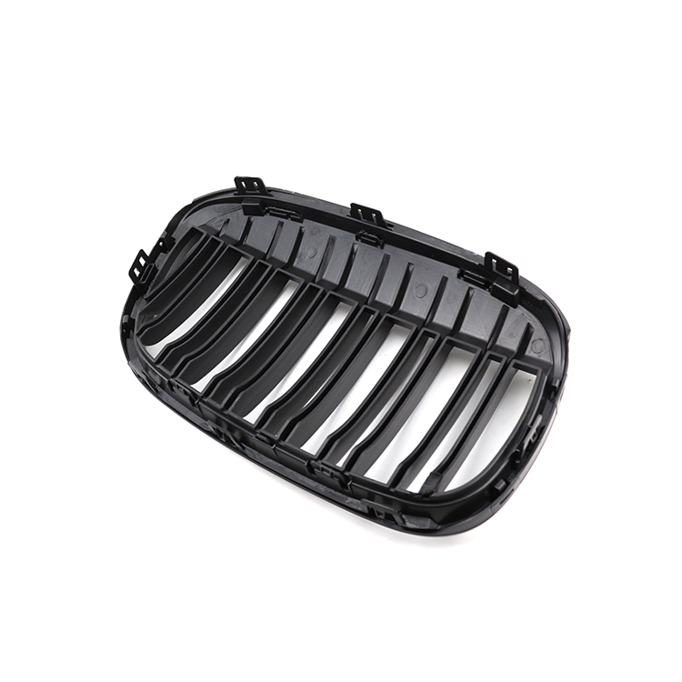 Factory Price Auto Parts M Color/Carbon Look Double Slat Car Front Bumper Mesh Grill for BMW X1 Series F48 2015