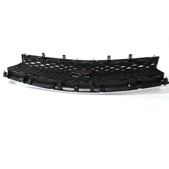 High Quality Car Grill for Infiniti Q50 2014-2017 Front Bumper Grille Gray C/W Chromed Frame W/O Camera Hole 62310-4HB1B