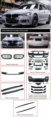 Smart Car Accessories M Tech Primer Front Rear Bumper Side Skirts Grille Body Kits Bodykit for BMW 3 Series F30 2012-2018,www.hongyangcorp.com,Smart Car Accessories M Tech Primer Front Rear Bumper Side Skirts Grille Body Kits Bodykit for BMW 3 Series F30 2012-2018