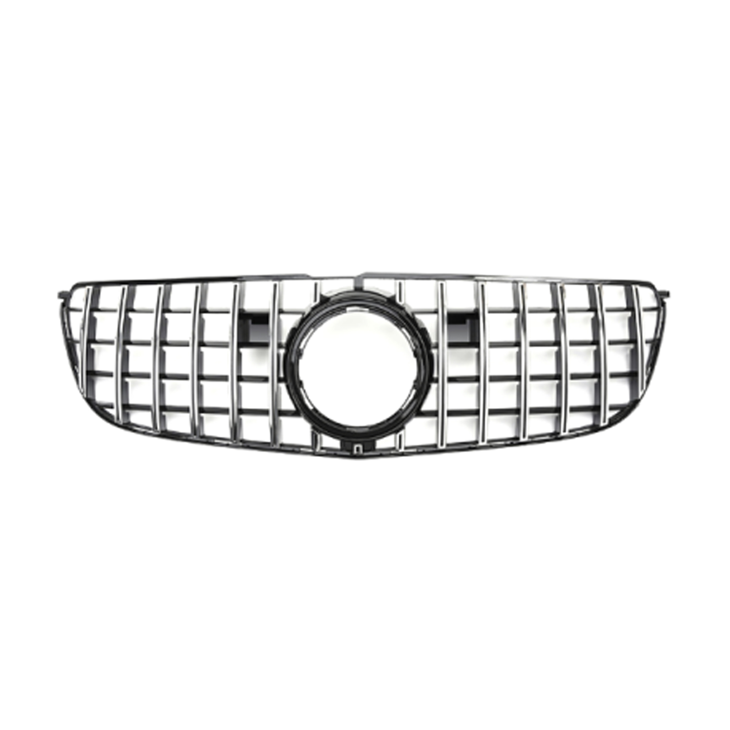 Automotive Body Kit Car GTR Silver Mesh Front Bumper Grille for Mercedes Benz  CLS Class X166  2016-2019,www.hongyangcorp.com,Automotive Body Kit Car GTR Silver Mesh Front Bumper Grille for Mercedes Benz  CLS Class X166  2016-2019