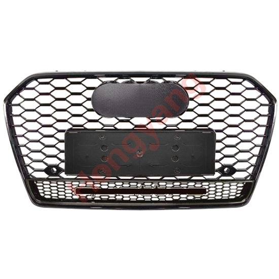 Car Auto Spare Parts  Front Bumper Assy Grille Front Bumper Assy Front Lip Spoiler Bodykit for Audi A6 2013-2018