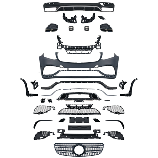 Car Body Kits Front Bumper Grille Rear Bumper for Mercedes Benz Class GLS X166 Upgrade to GLS63 2016-2019 for Sport Car,www.hongyangcorp.com,Car Body Kits Front Bumper Grille Rear Bumper for Mercedes Benz Class GLS X166 Upgrade to GLS63 2016-2019 for Sport Car