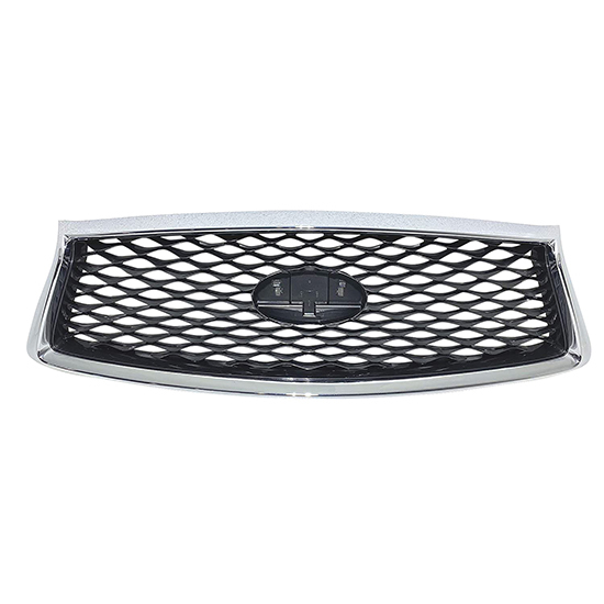 Auto Parts Car Front Bumper Grille for Infiniti Q50 2018-2024 Gray Inside+Chrome Frame 62310-6HH0A