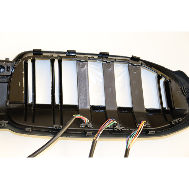 Hot Selling  LED Car Front Grills Gloss Black Doule Slat Grille Car Grill for BMW G20 3 Series