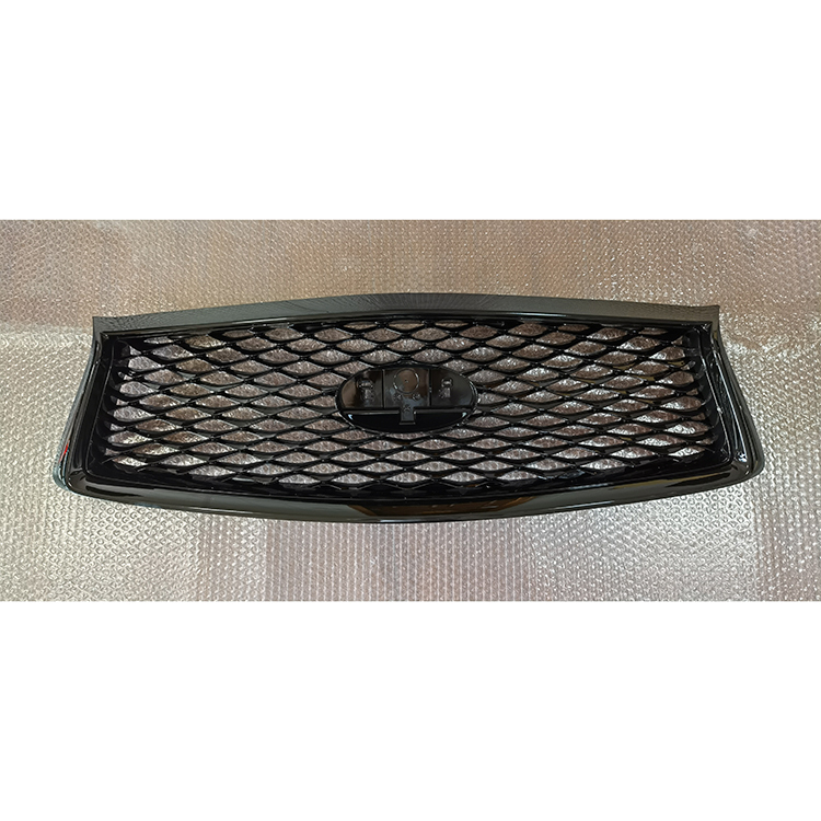Car Parts Product Front Bumper Mesh Grille Gloss Black W/O CAMERA HOLE Fit for Infiniti Q50 2018-2019 F2310-6HH1A