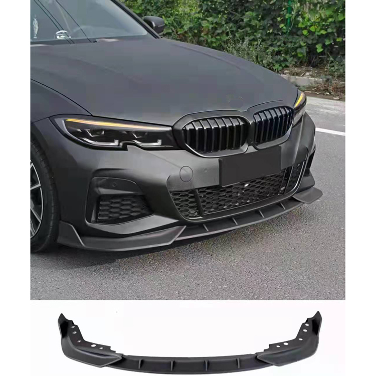 Carbon Fiber Look Three Parts Upgrade Retrofit Car Front Lip for bmw 3 Series  5 Series 2018 2019 2020 2021,www.hongyangcorp.com,Carbon Fiber Look Three Parts Upgrade Retrofit Car Front Lip for bmw 3 Series  5 Series 2018 2019 2020 2021