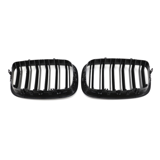 A Pair E70 / E71 Front Grille for BMW X5 E70 X6 E71 2007-2014 (Glossy Black),www.hongyangcorp.com,A Pair E70 / E71 Front Grille for BMW X5 E70 X6 E71 2007-2014 (Glossy Black)