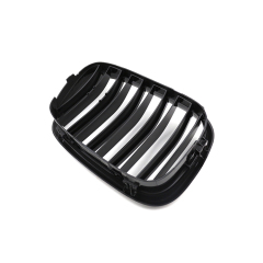Other Exterior Accessories Factory Directly Replacement Auto Front Bumper Grille for BMW 5 Series E39 Double Slat Gloss Black