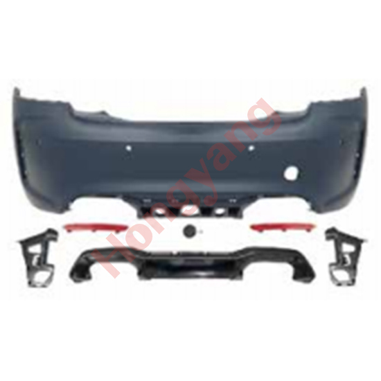 Car Auto Spare Parts Rear Bumper Assy Bodykit for BMW 2 Series F22 Modified to M2CS 2014-2019