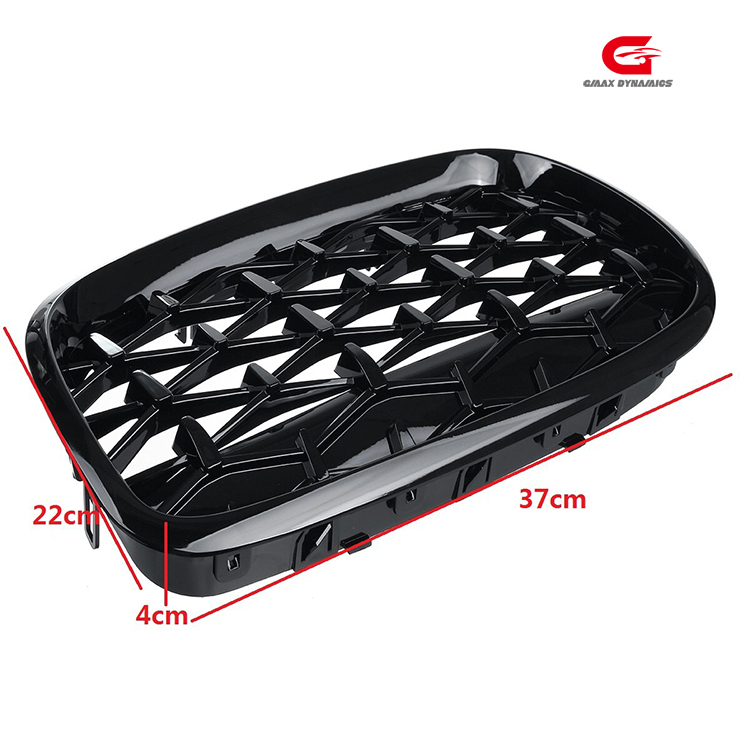 Auto Body Kits Diamond Half Silver Front Bumper Mesh Grille Car Front Grille Fit for BMW Series X5 E70 2008-2014,www.hongyangcorp.com,Auto Body Kits Diamond Half Silver Front Bumper Mesh Grille Car Front Grille Fit for BMW Series X5 E70 2008-2014