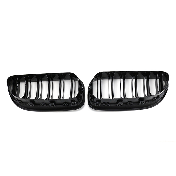 Auto Bumper Transit Grille for BMW 6 Series F12/F06 2012-2016 Double Slat Chrome/Gloss/Matte Black/Carbon Look