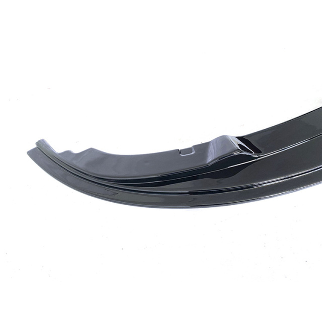 New Car Accessory Black Front Bumper Lips Body Kit Fit for BMW 3 Series E90 R Style 2005-2008 Front Lip