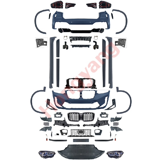 Car Auto Spare Parts Front Bumper Bodykit for BMW X3 Series G01 G08 2018-2021 Modified to X3M 2022+ for Sport Car Change  Lamps,www.hongyangcorp.com,Car Auto Spare Parts Front Bumper Bodykit for BMW X3 Series G01 G08 2018-2021 Modified to X3M 2022+ for Sport Car Change  Lamps