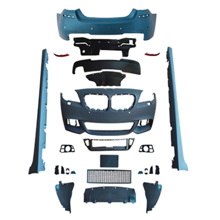 Vehicle Spare Parts MT Style Front Bumper Rear Bumper Said Skirt Car Body Kits for BMW 5 Series F10/F18 LCI to M-Tech