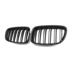 Auto Parts Repair Matte Black Dual Slat Front Bumper Mesh Grille Car Front Grille Fit for BMW 5 Series F07 GT 2009-2016,www.hongyangcorp.com,Auto Parts Repair Matte Black Dual Slat Front Bumper Mesh Grille Car Front Grille Fit for BMW 5 Series F07 GT 2009-2016