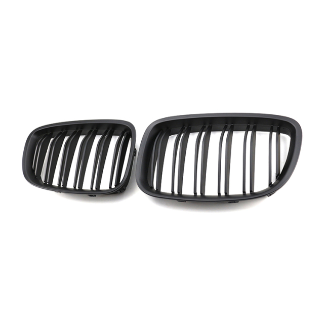 Auto Parts Repair Matte Black Dual Slat Front Bumper Mesh Grille Car Front Grille Fit for BMW 5 Series F07 GT 2009-2016,www.hongyangcorp.com,Auto Parts Repair Matte Black Dual Slat Front Bumper Mesh Grille Car Front Grille Fit for BMW 5 Series F07 GT 2009-2016