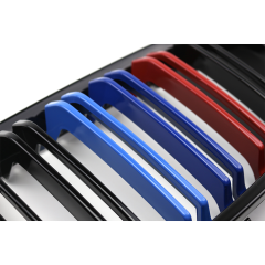 The Hot Sale  Front Grill for BMW 1 Series F20 2012-2014  Double Slat M Colour  Grille